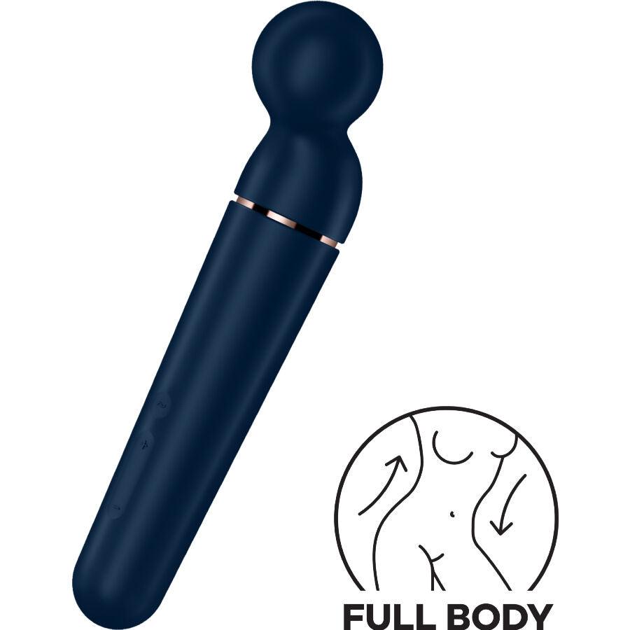 SATISFYER MASSAGER VIBRADOR PLANET WAND ER AZUL