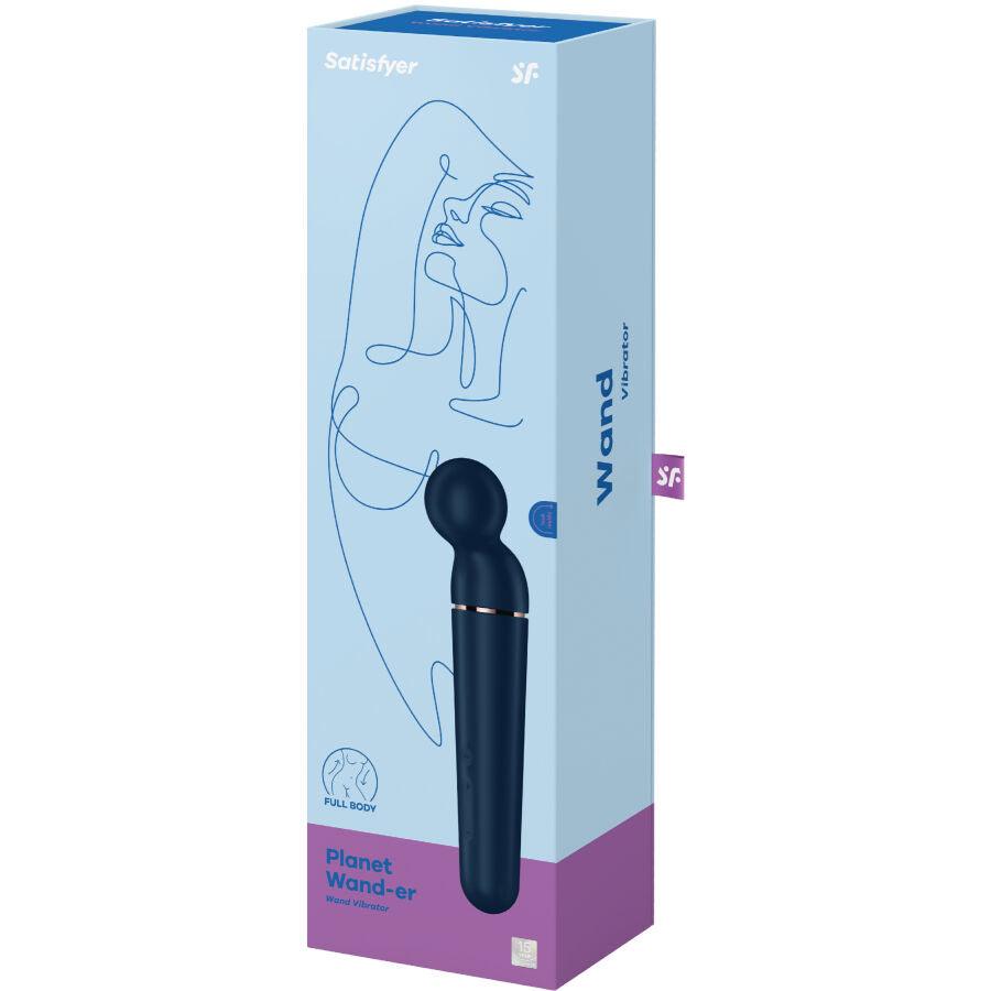 SATISFYER MASSAGER VIBRADOR PLANET WAND ER AZUL