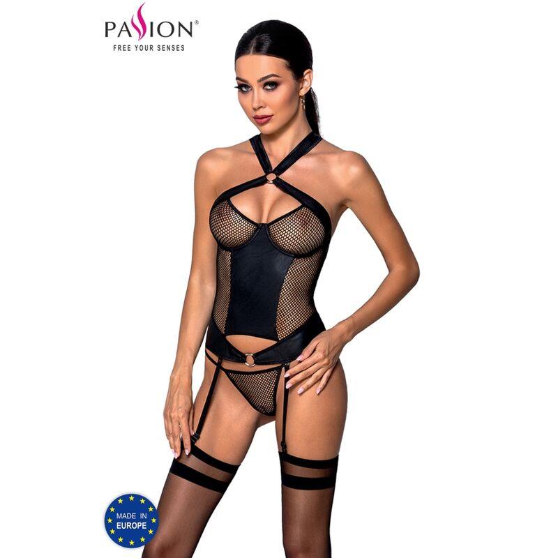 PASSION CORSET DE COURO ECOLoGICO AMANDA S M