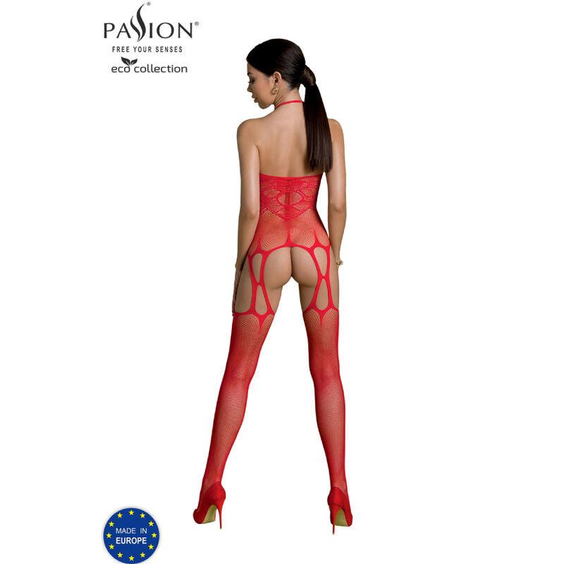 PASSION COLEO ECO BODYSTOCKING ECO BS002 VERMELHO