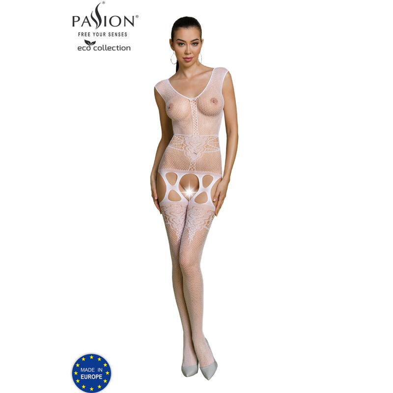 PASSION COLEO ECO BODYSTOCK ECO BS014 BRANCO