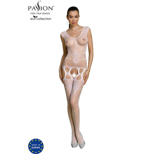 PASSION COLEO ECO BODYSTOCK ECO BS014 BRANCO