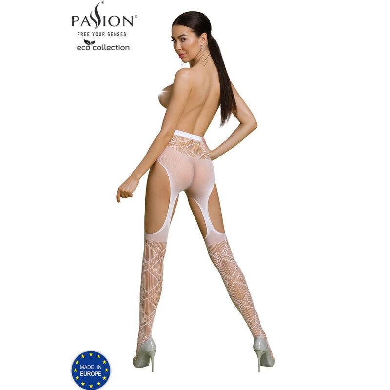 PASSION COLEO ECO BODYSTOCK ECO S005 BRANCO