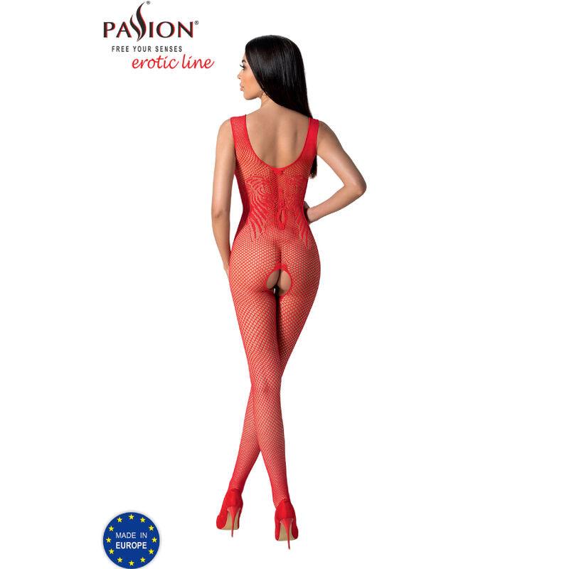 PASSION BS098 BODYSTOCK VERMELHO TAMANHO uNICO