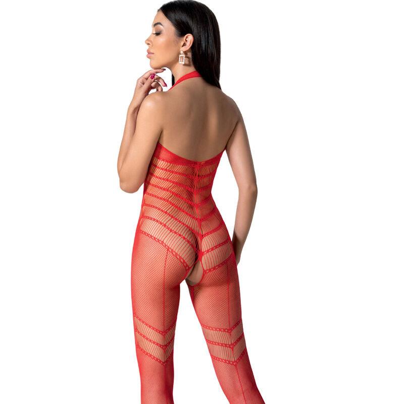 PASSION BS100 BODYSTOCKING VERMELHO TAMANHO uNICO