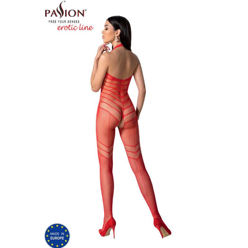 PASSION BS100 BODYSTOCKING VERMELHO TAMANHO uNICO