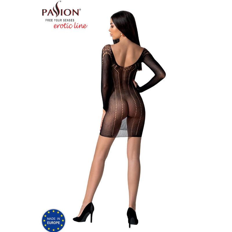 PASSION BS101 BODYSTOCKING PRETO TAMANHO uNICO