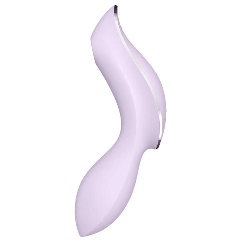 SATISFYER VIBRADOR DE PULSO DE AR CURVY TRINITY 2 ROXO