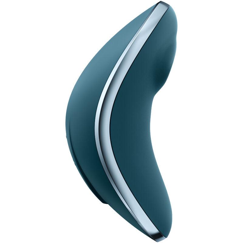 SATISFYER ESTIMULADOR E VIBRADOR VULVA LOVER 1 AIR PULSE AZUL