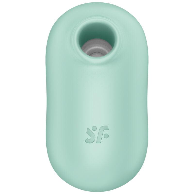 SATISFYER PRO TO GO 2 ESTIMULADOR E VIBRADOR DE PULSO DE AR DUPLO VERDE