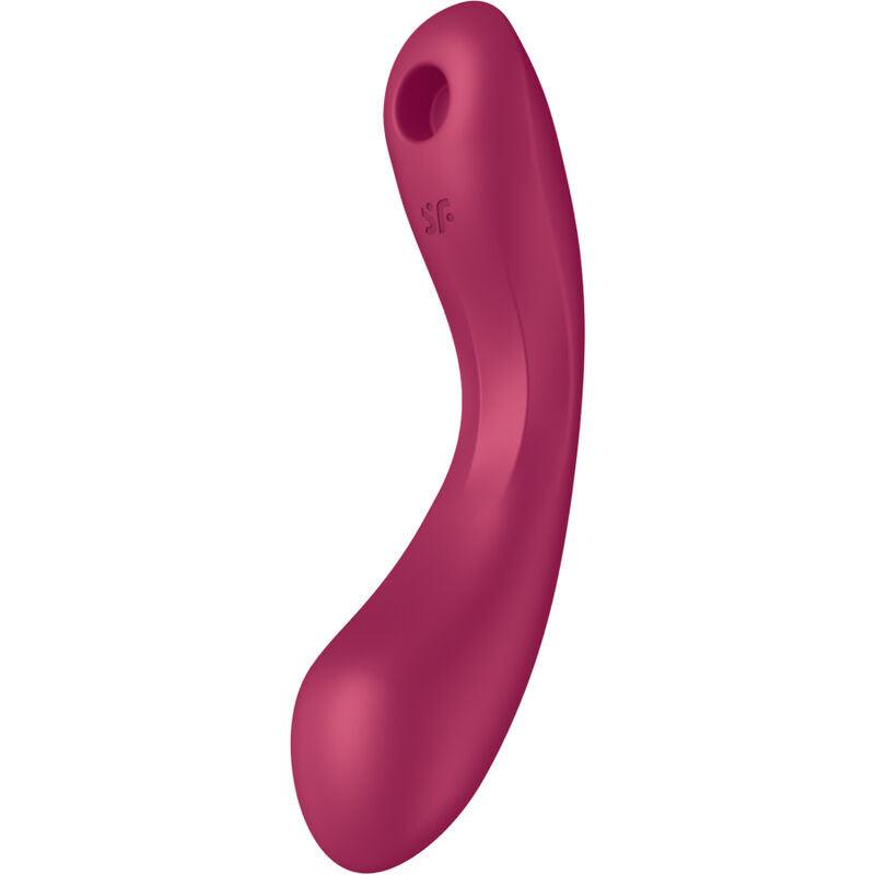 SATISFYER CURVE TRINITY 1 AIR PULSE VIBRATION VERMELHO