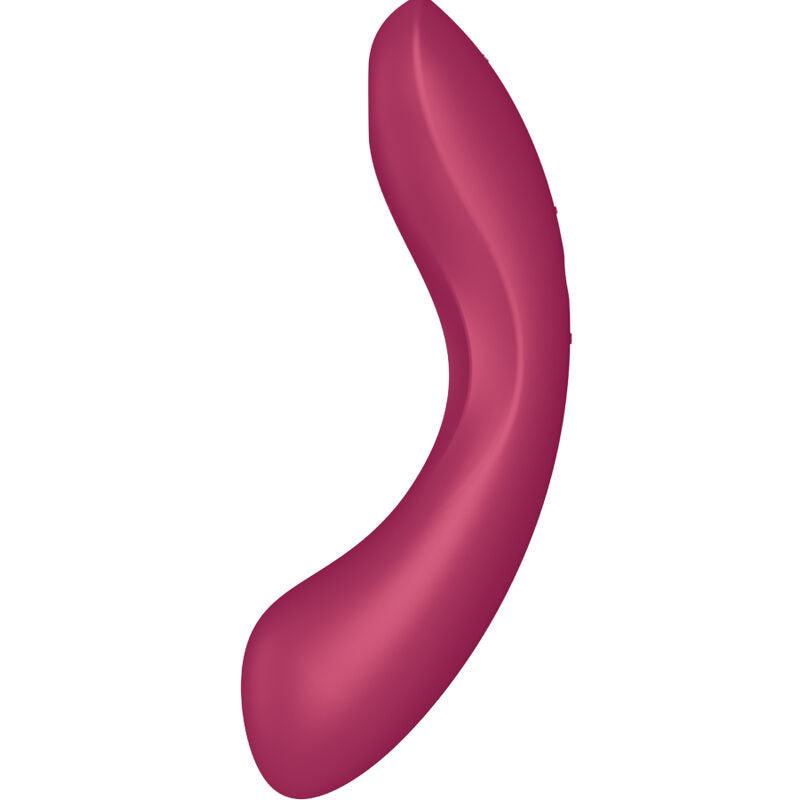 SATISFYER CURVE TRINITY 1 AIR PULSE VIBRATION VERMELHO