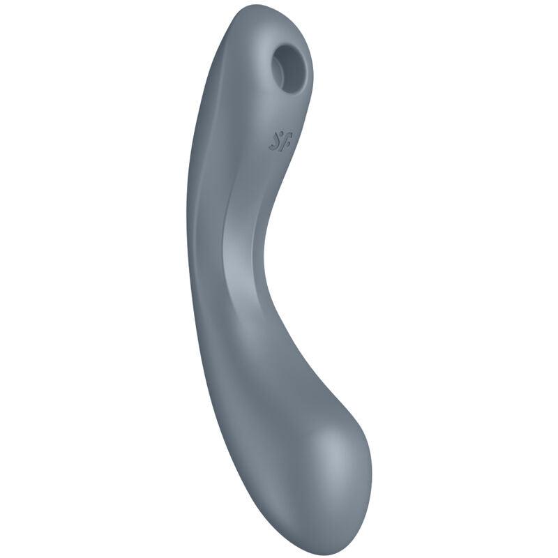 SATISFYER CURVE TRINITY 1 AIR PULSE VIBRATION GREY