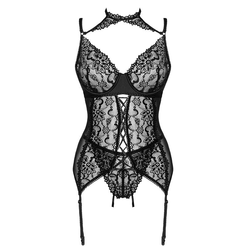 LIVCO CORSETTI FASHION COLEO GIELLANDRA FOR THE SENSES CORSET CALCINHA PRETA