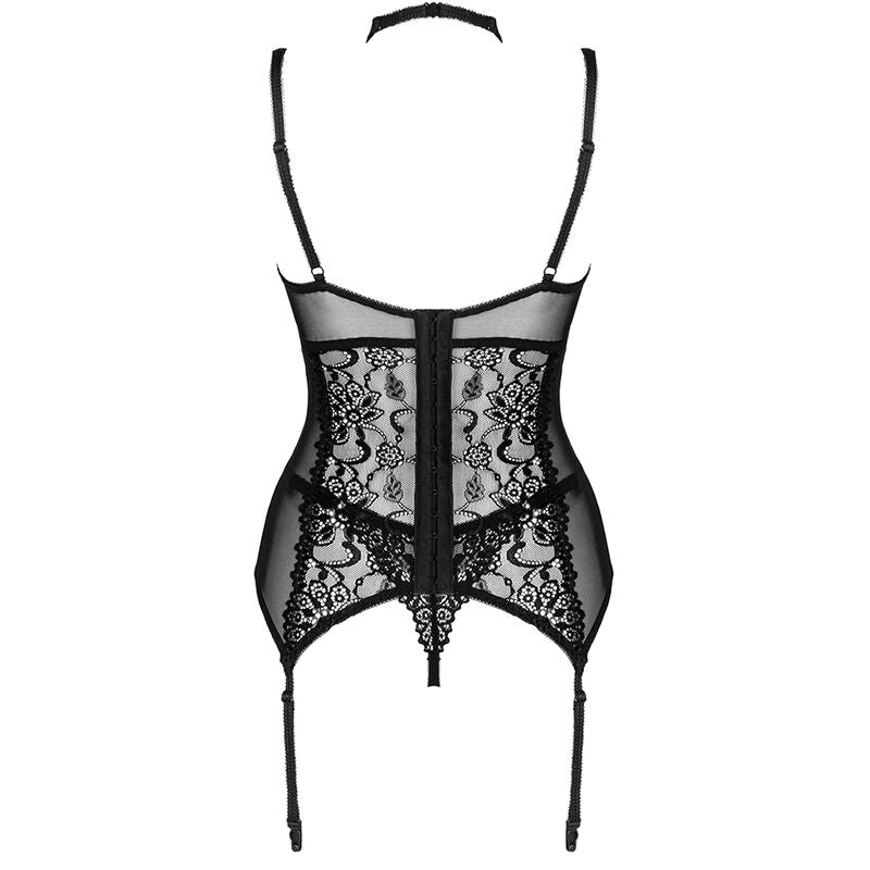 LIVCO CORSETTI FASHION COLEO GIELLANDRA FOR THE SENSES CORSET CALCINHA PRETA