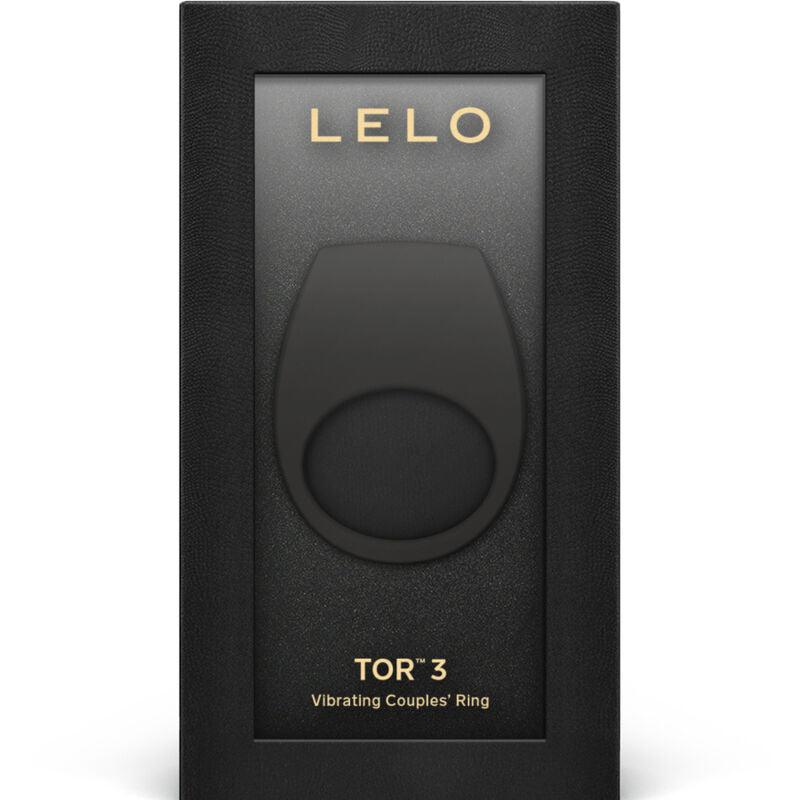 LELO ANEL VIBRADOR PRETO TOR 3