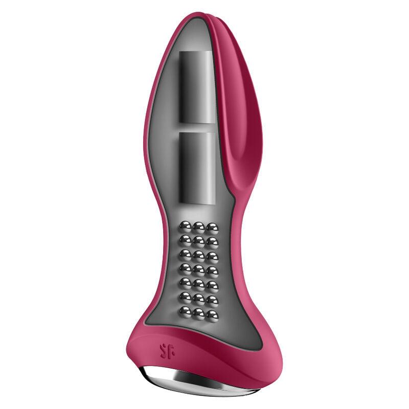 SATISFYER ROTATOR PLUG 2 VIBRATING PLUG APP VERMELHO