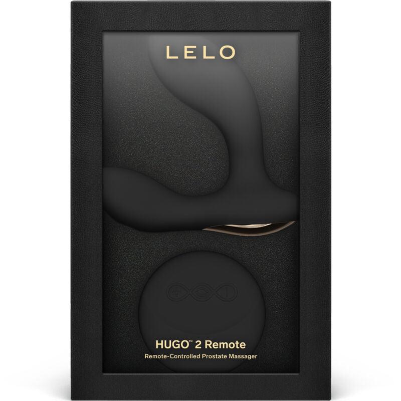 LELO HUGO 2 MASSAGER DE PRoSTATA CONTROLE REMOTO PRETO