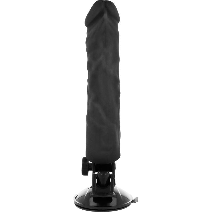 BASECOCK VIBRADOR REALiSTICO CONTROLE REMOTO PRETO 21 CM O 4 CM