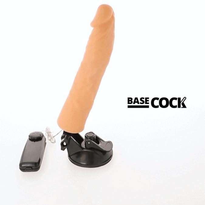 BASECOCK VIBRADOR REALiSTICO CONTROLE REMOTO NATURAL 21 CM O 4 CM