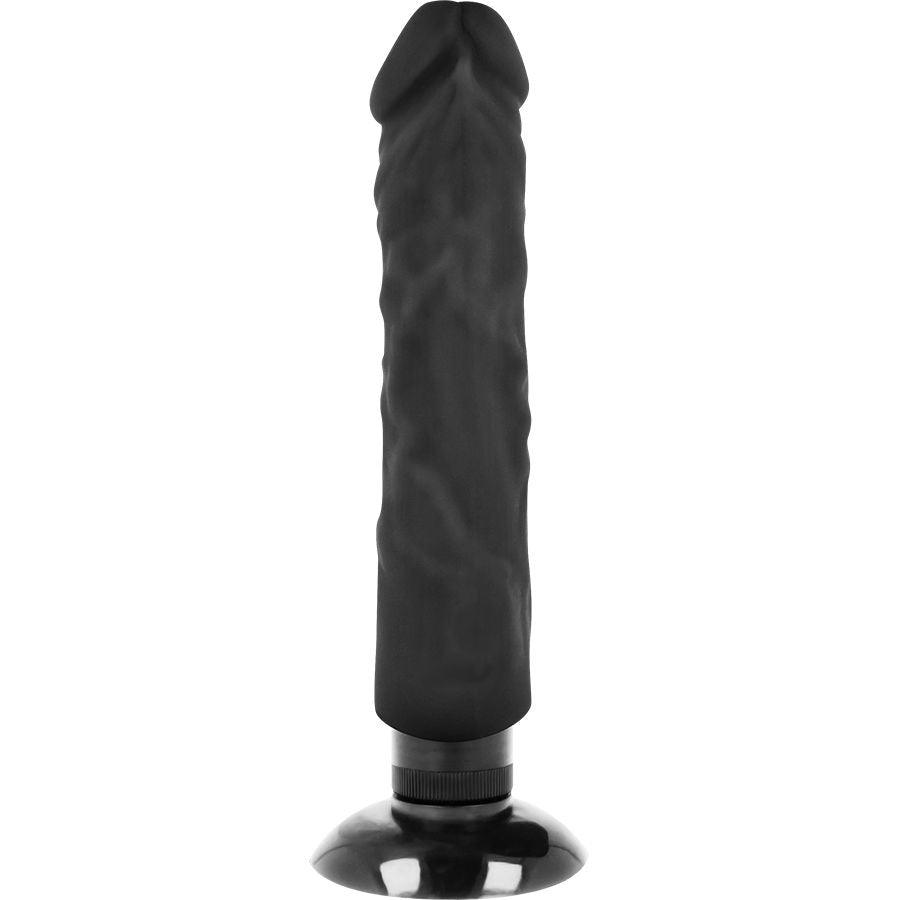 BASECOCK VIBRADOR REALiSTICO BASECOCK 2 1 PRETO 20 CM O 4 CM