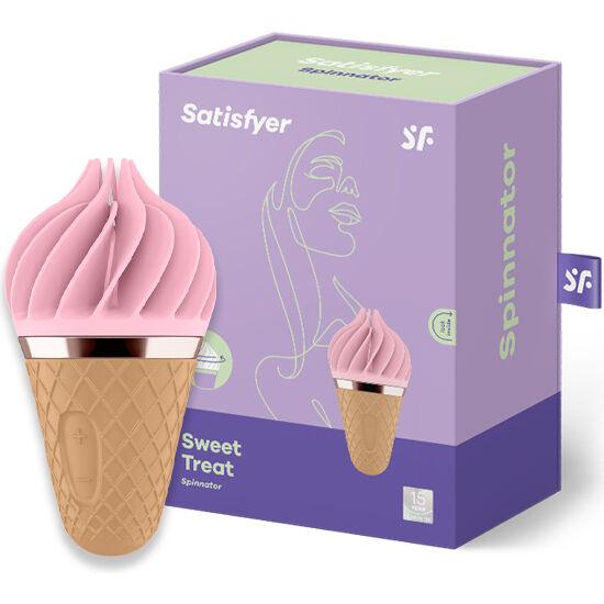 SATISFYER SWEET TREAT SPINNATOR MARROM E ROSA