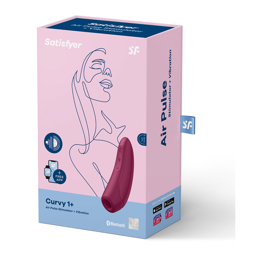 SATISFYER CURVY 1 VERMELHO ROSA