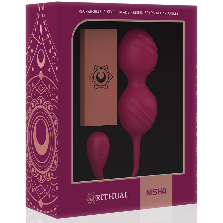 RITHUAL NISHA BOLAS DE KEGEL VIBRAToRIAS RECARREGVEIS ORQUiDEA