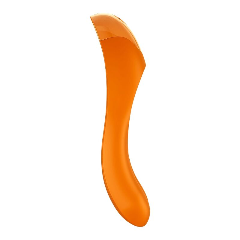 SATISFYER VIBRADOR DE DEDO CANDY CANE LARANJA