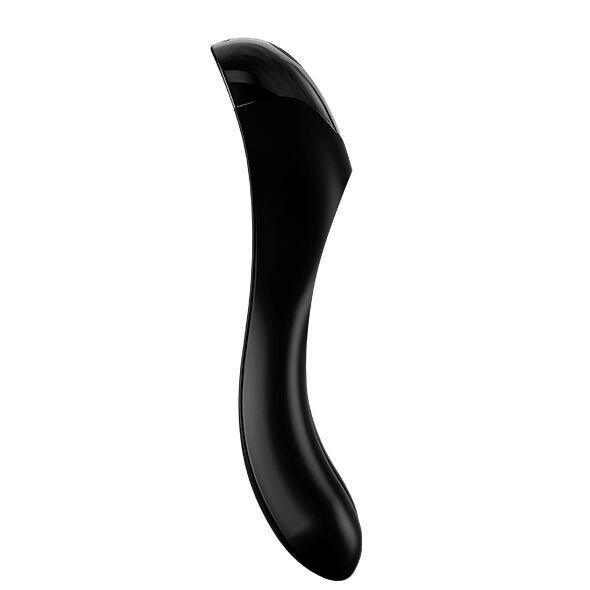 SATISFYER VIBRADOR DE DEDO CANDY CANE PRETO