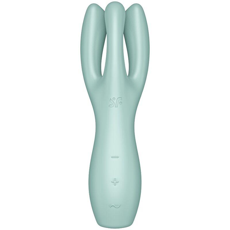 SATISFYER VIBRADOR THREESOME 3 MENTA