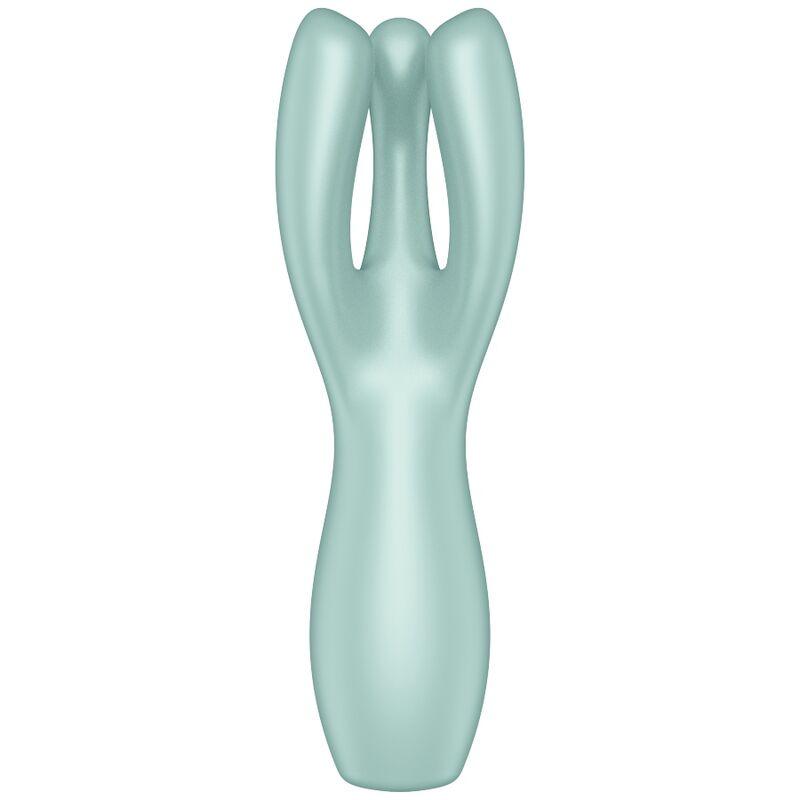 SATISFYER VIBRADOR THREESOME 3 MENTA