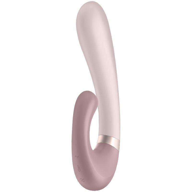 SATISFYER APLICATIVO VIBRADOR DE ONDAS DE CALOR ROSA