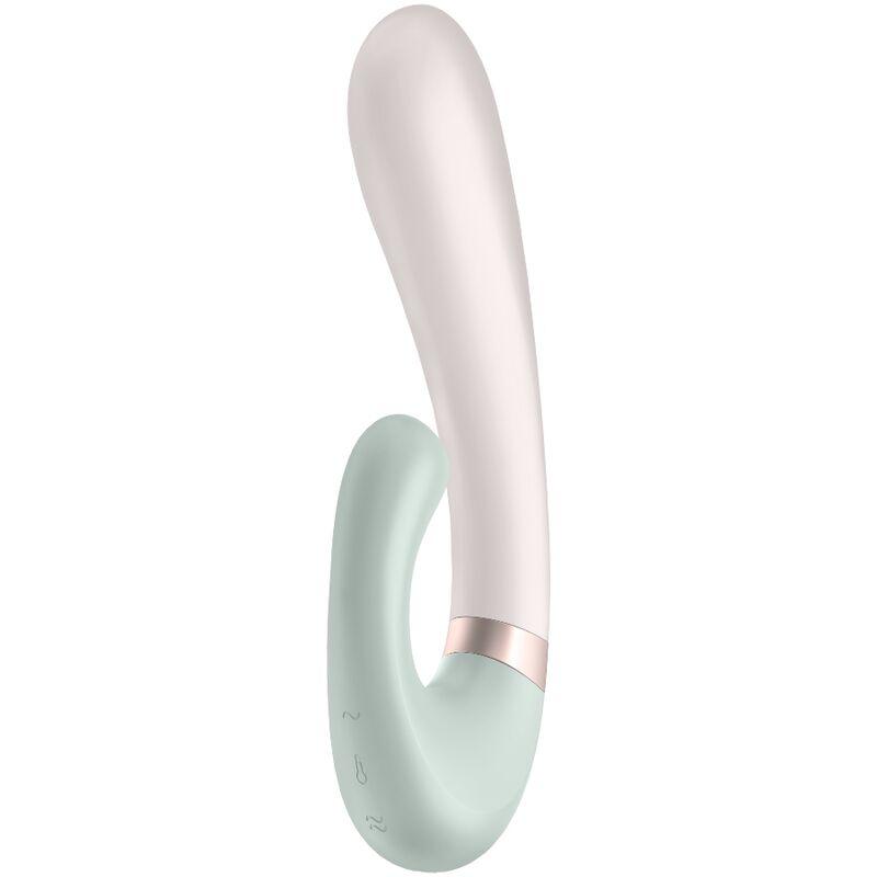 SATISFYER APLICATIVO VIBRADOR DE ONDAS DE CALOR BRANCO