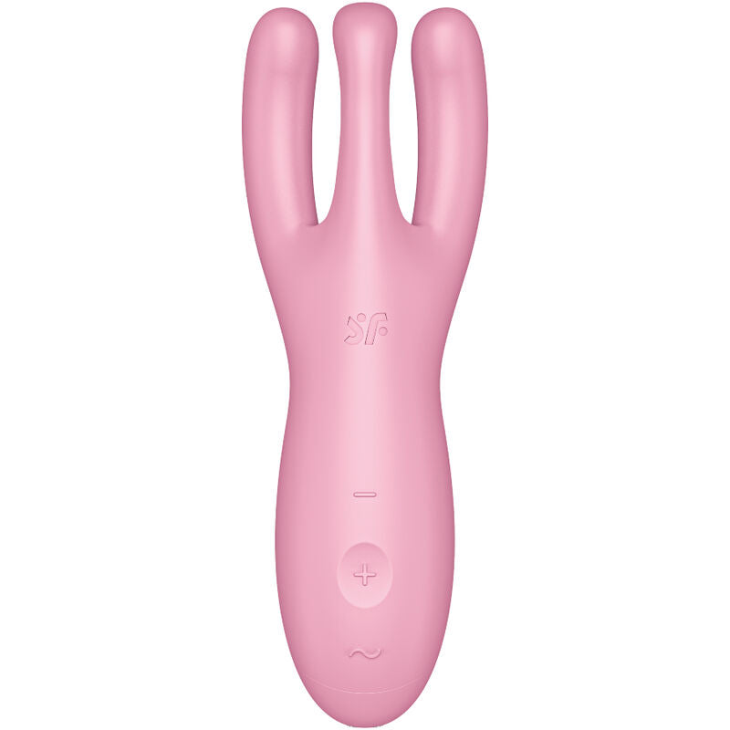 SATISFYER APP VIBRADOR THREESOME 4 ROSA