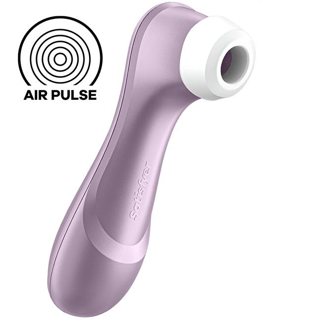 SATISFYER ESTIMULADOR DE PULSO DE AR PRO 2 VIOLETA