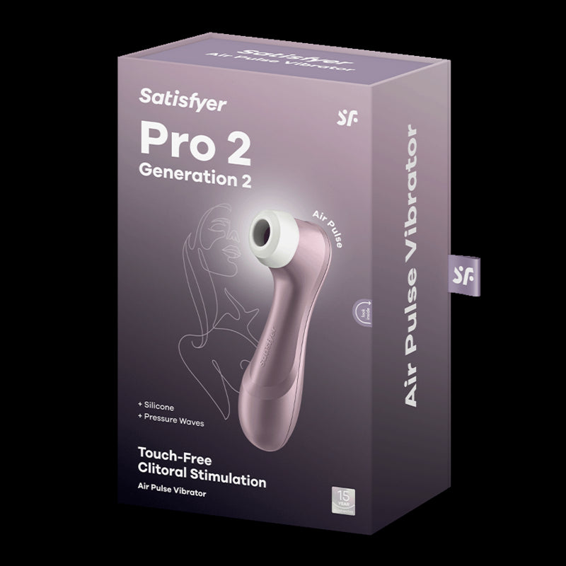 SATISFYER ESTIMULADOR DE PULSO DE AR PRO 2 VIOLETA