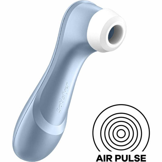 SATISFYER ESTIMULADOR DE PULSO DE AR PRO 2 AZUL