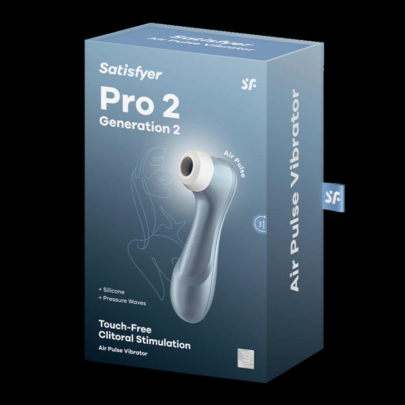 SATISFYER ESTIMULADOR DE PULSO DE AR PRO 2 AZUL