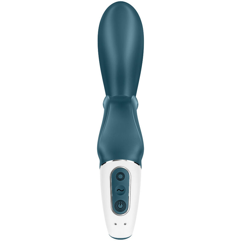 SATISFYER APLICATIVO VIBRADOR HUG ME COELHO AZUL