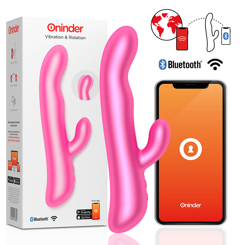 ONINDER OSLO VIBRATION ROTATION PINK APLICATIVO GRATUITO