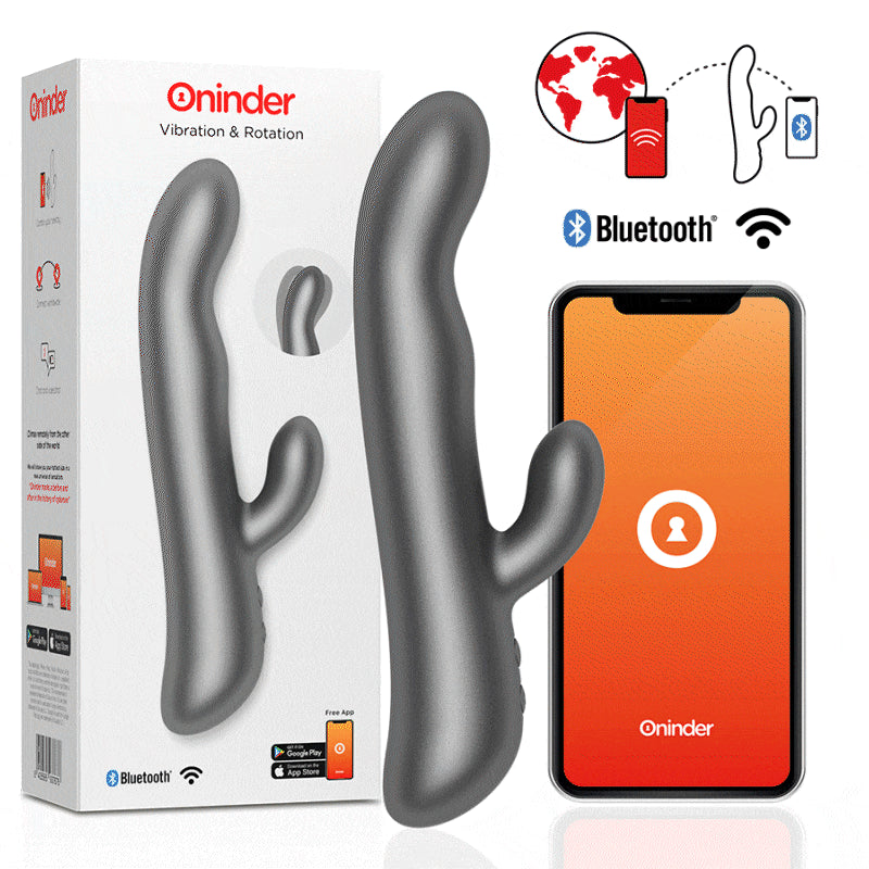 ONINDER OSLO VIBRATION ROTATION BLACK APLICATIVO GRATUITO