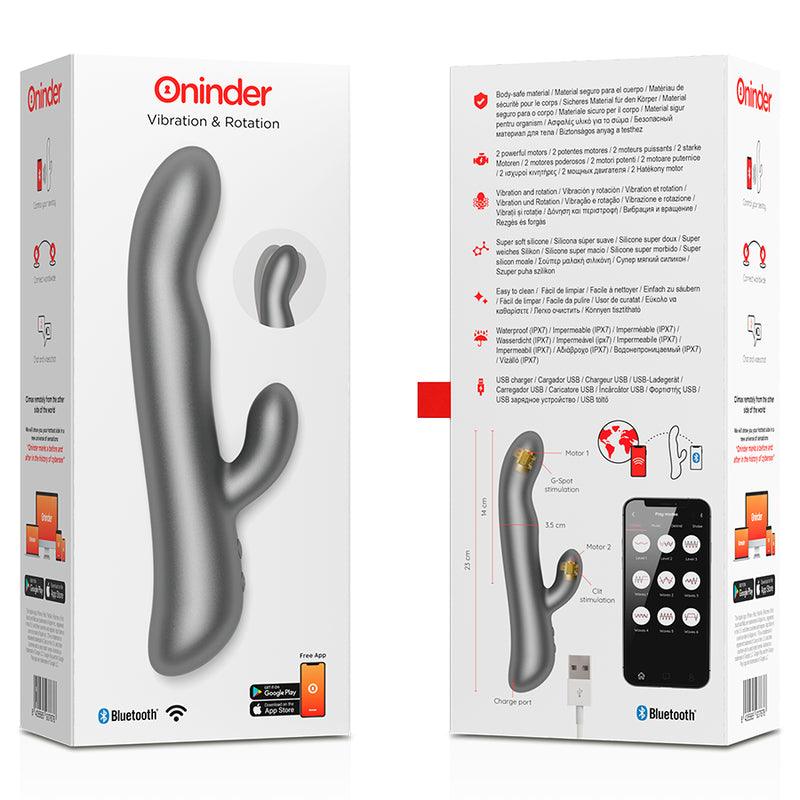 ONINDER OSLO VIBRATION ROTATION BLACK APLICATIVO GRATUITO