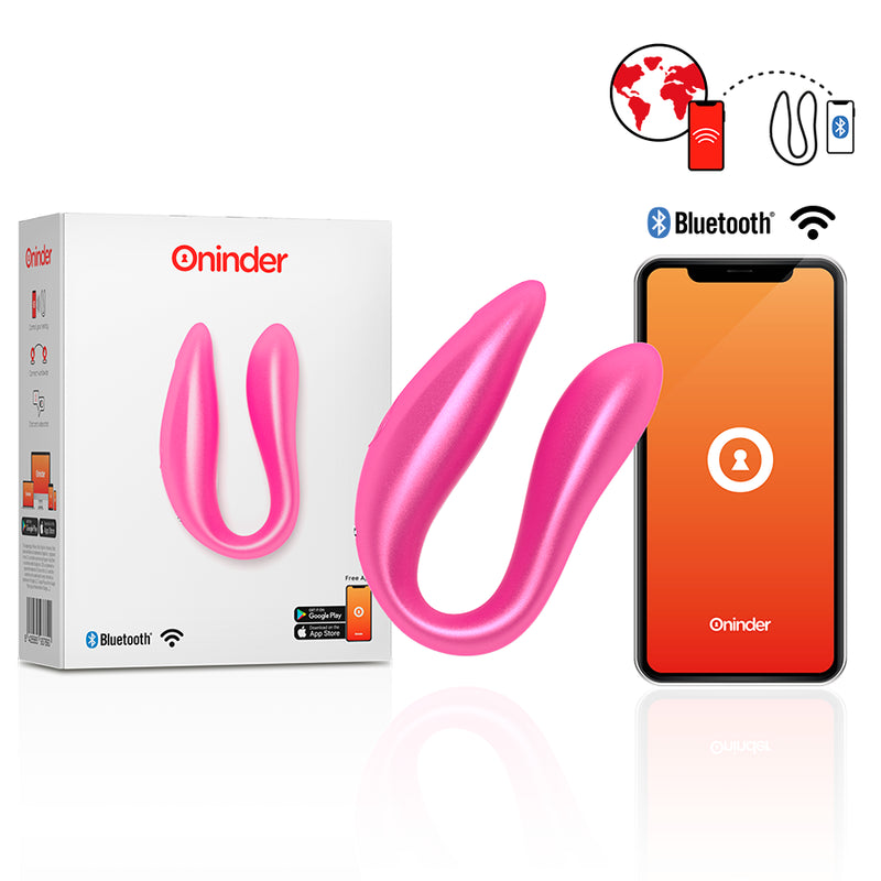 ONINDER LISBOA G SPOT CLITORAL STIMULATOR ROSA APLICACaO GRATUITA