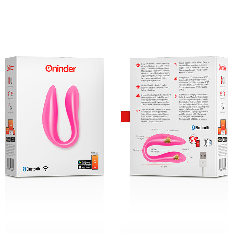 ONINDER LISBOA G SPOT CLITORAL STIMULATOR ROSA APLICACaO GRATUITA