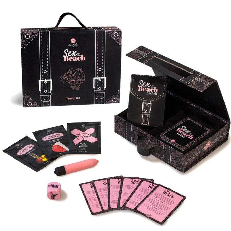 SECRETPLAY KIT DE VIAGEM SEXO NA PRAIA ES EN DE FR NL PT