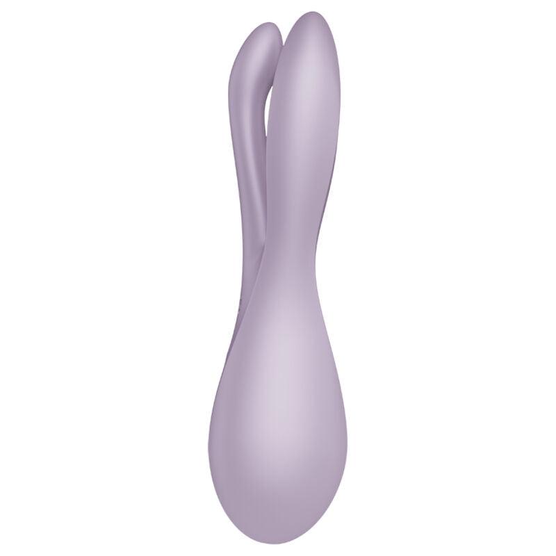 SATISFYER VIBRADOR THREESOME 2 VIOLETA