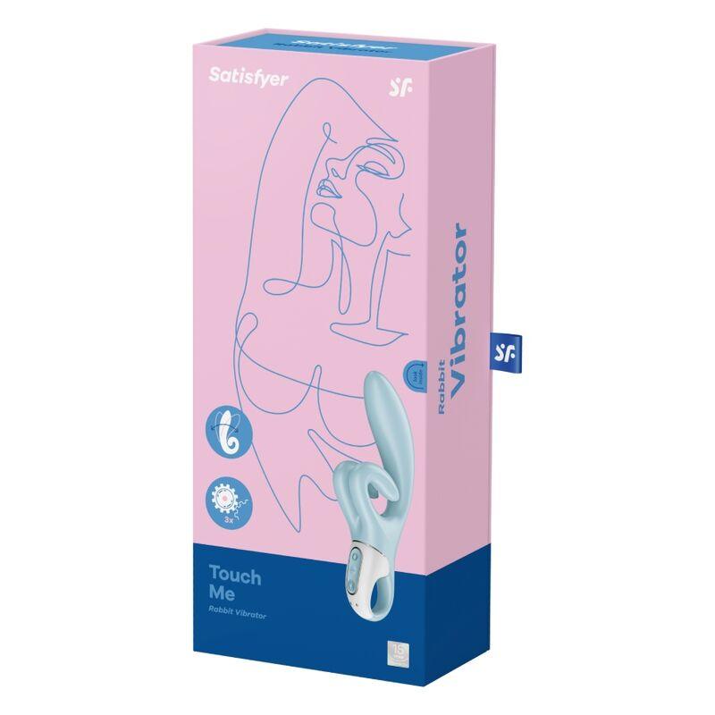 SATISFYER TOUCH ME COELHO VIBRAO AZUL