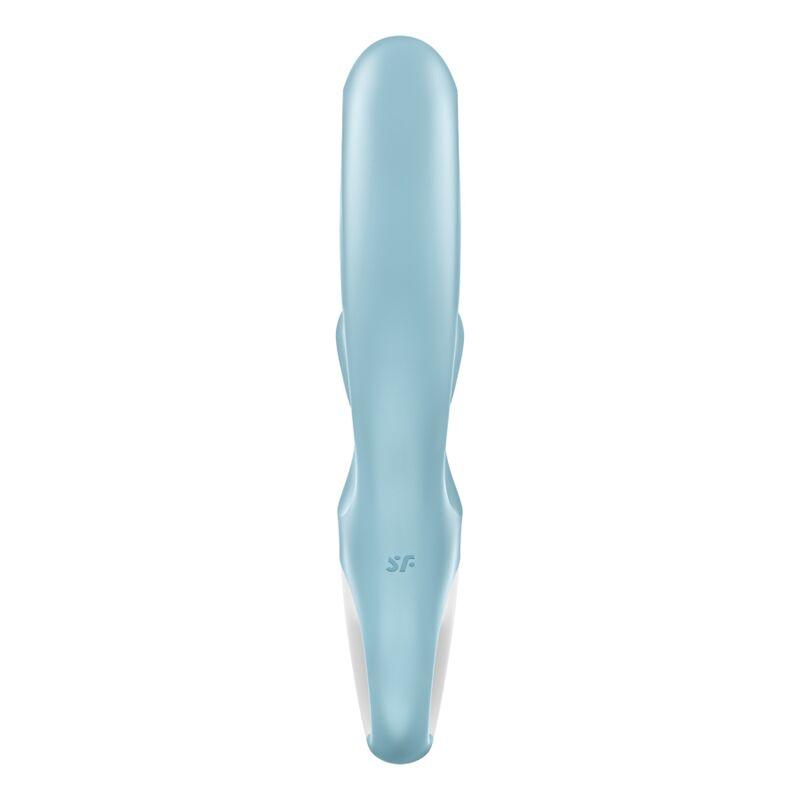 SATISFYER LOVE ME COELHO VIBRAO AZUL