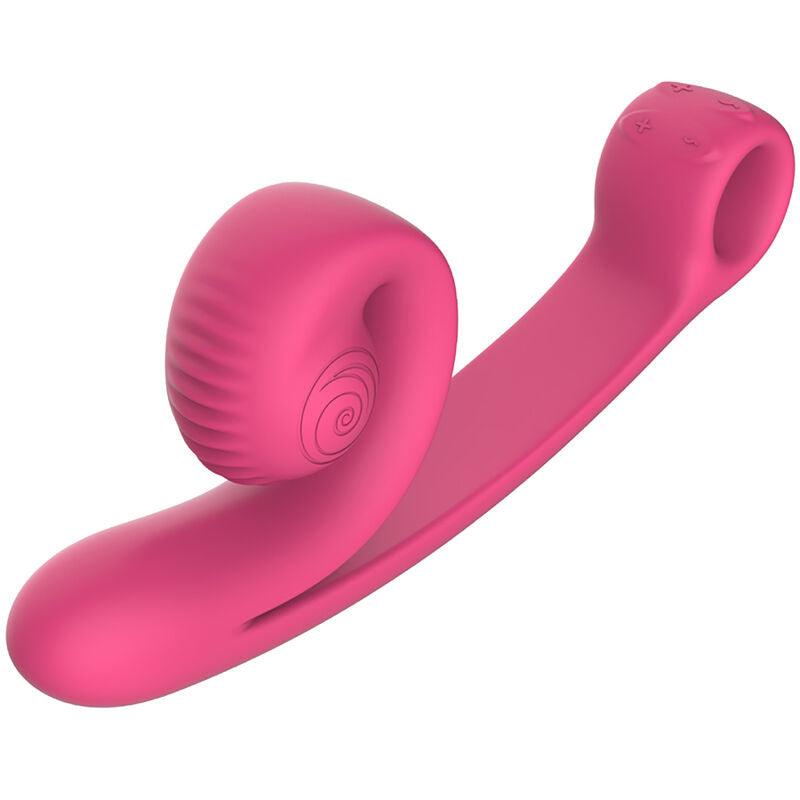 SNAIL VIBE VIBRADOR CURVA CARACOL VIBE ROSA